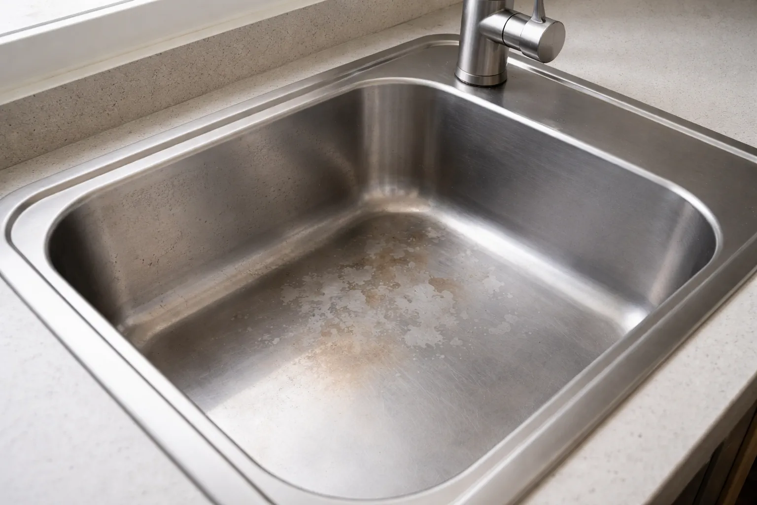 inox taché par acide